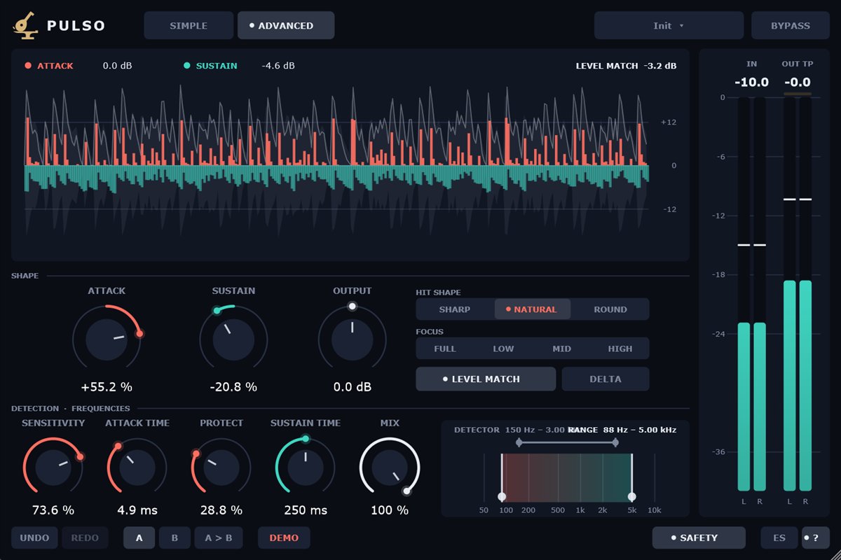Interfaz de Pulso / Pulso's interface